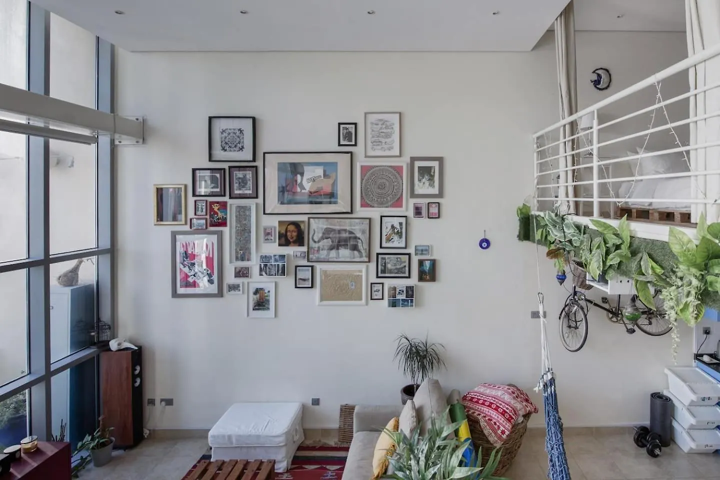 Urban Oasis Stylish Loft Abundant Natural Light Dubai United Arab Emirates